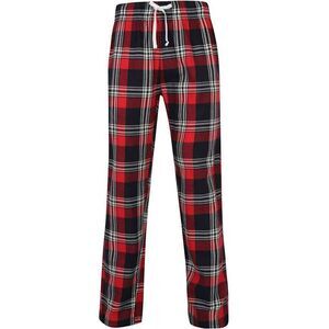 SF Mens Tartan Lounge Pants / Red/Navy
